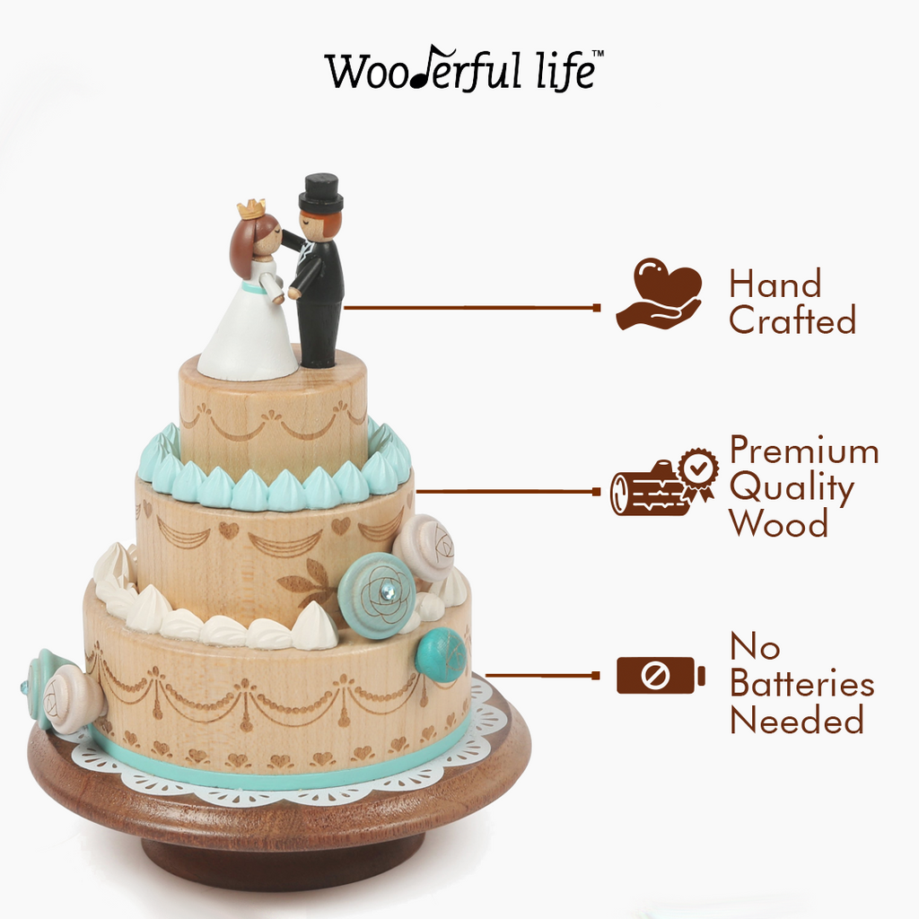 Romantic Music Boxes | Wedding Cake | Wooderful Life